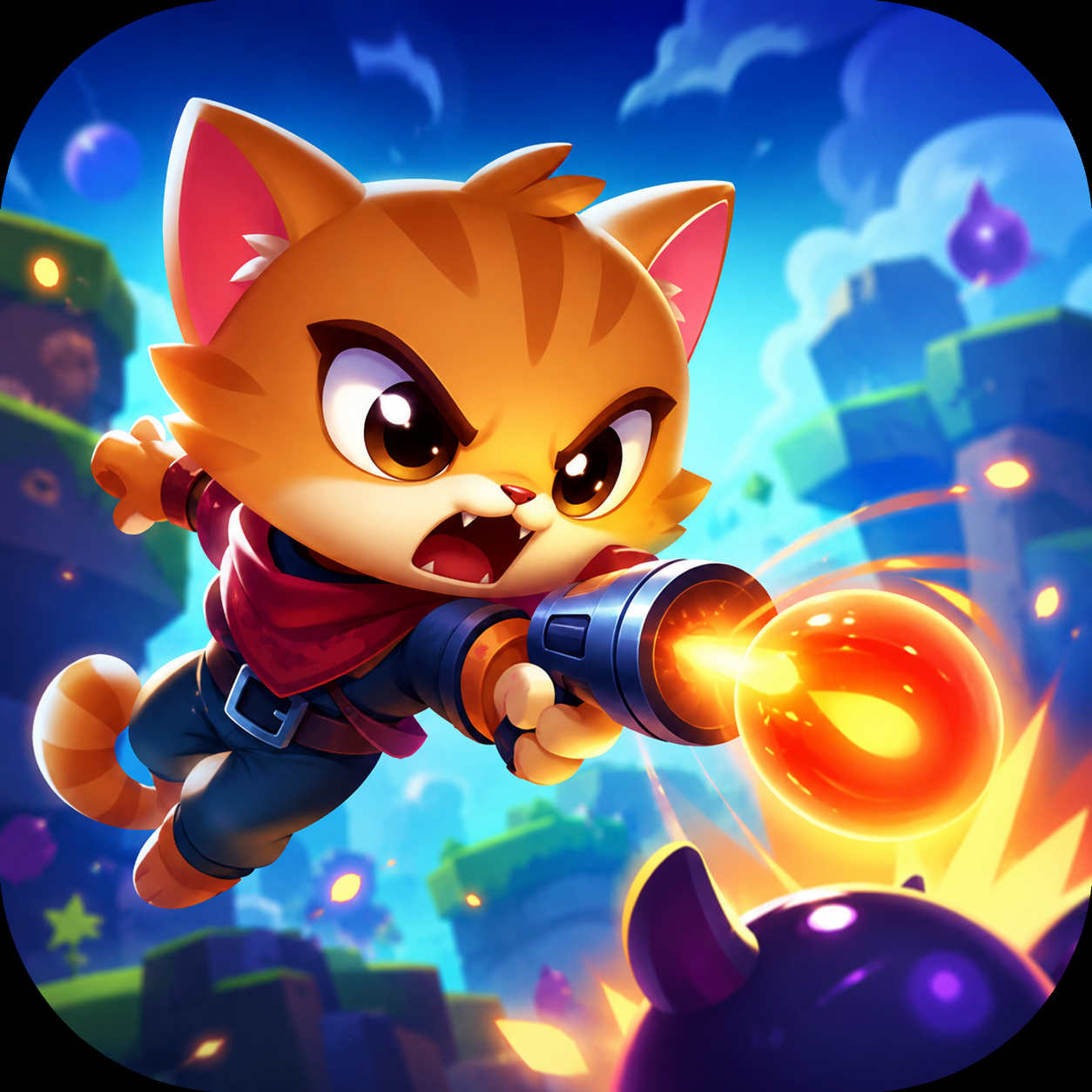 ภาพปกเกม แมวเหมียวจอมพลัง