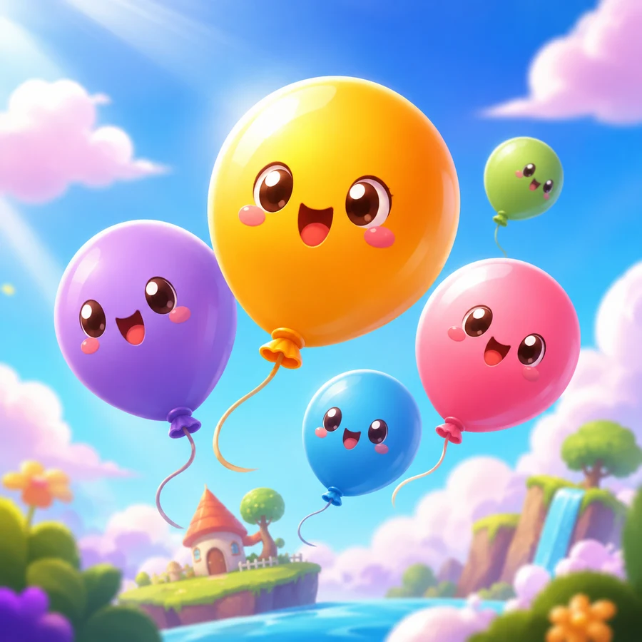 ภาพปกเกม สวนสวรรค์ลูกโป่ง