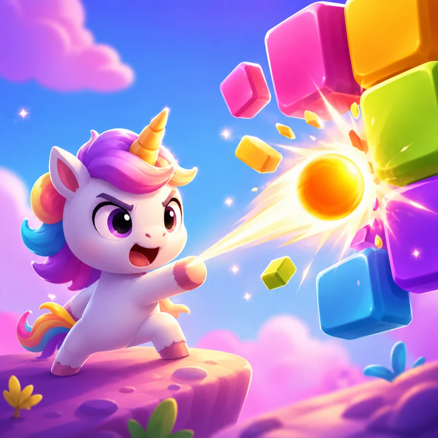 ภาพปกเกม ยูนิคอร์นทำลายอิฐ