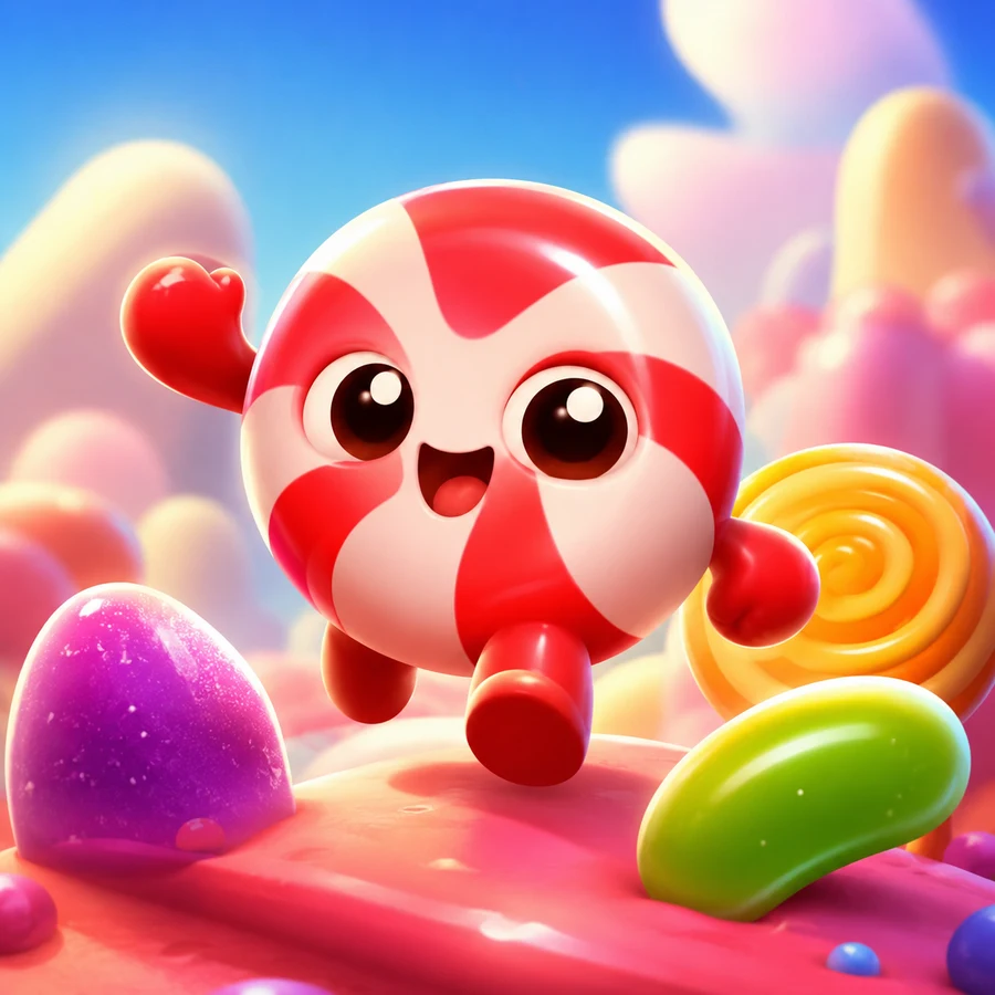 ภาพปกเกม ลูกกวาดการ์ตูน