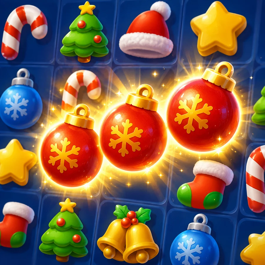 ภาพปกเกม จับคู่คริสต์มาส 3