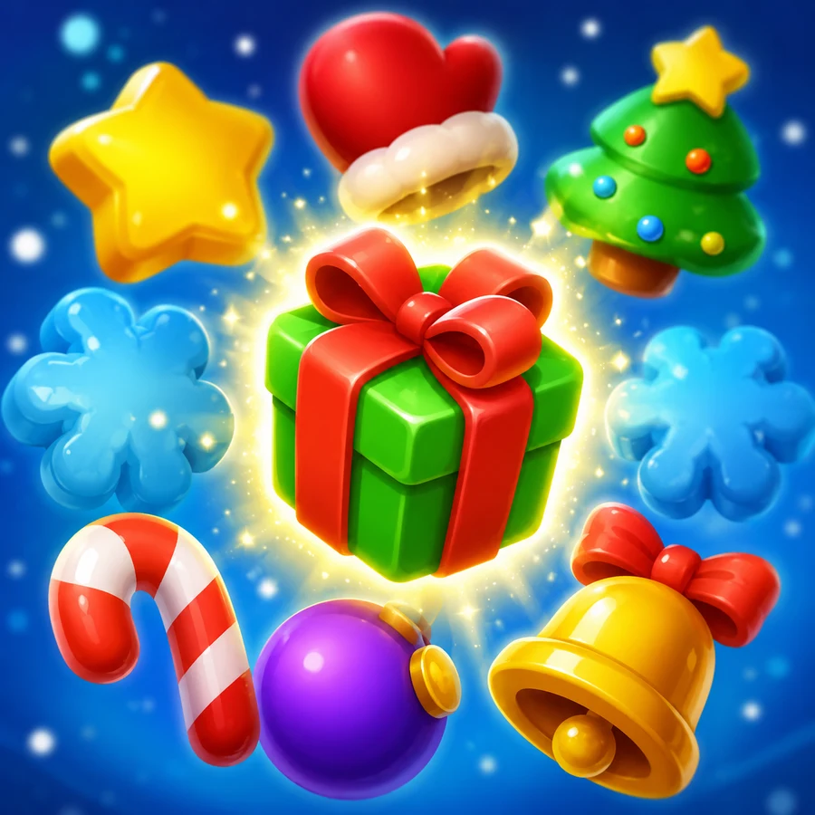 ภาพปกเกม จับคู่คริสต์มาส 3