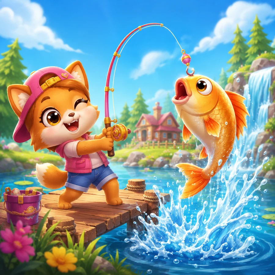 ภาพปกเกม ตกปลาหรรษา