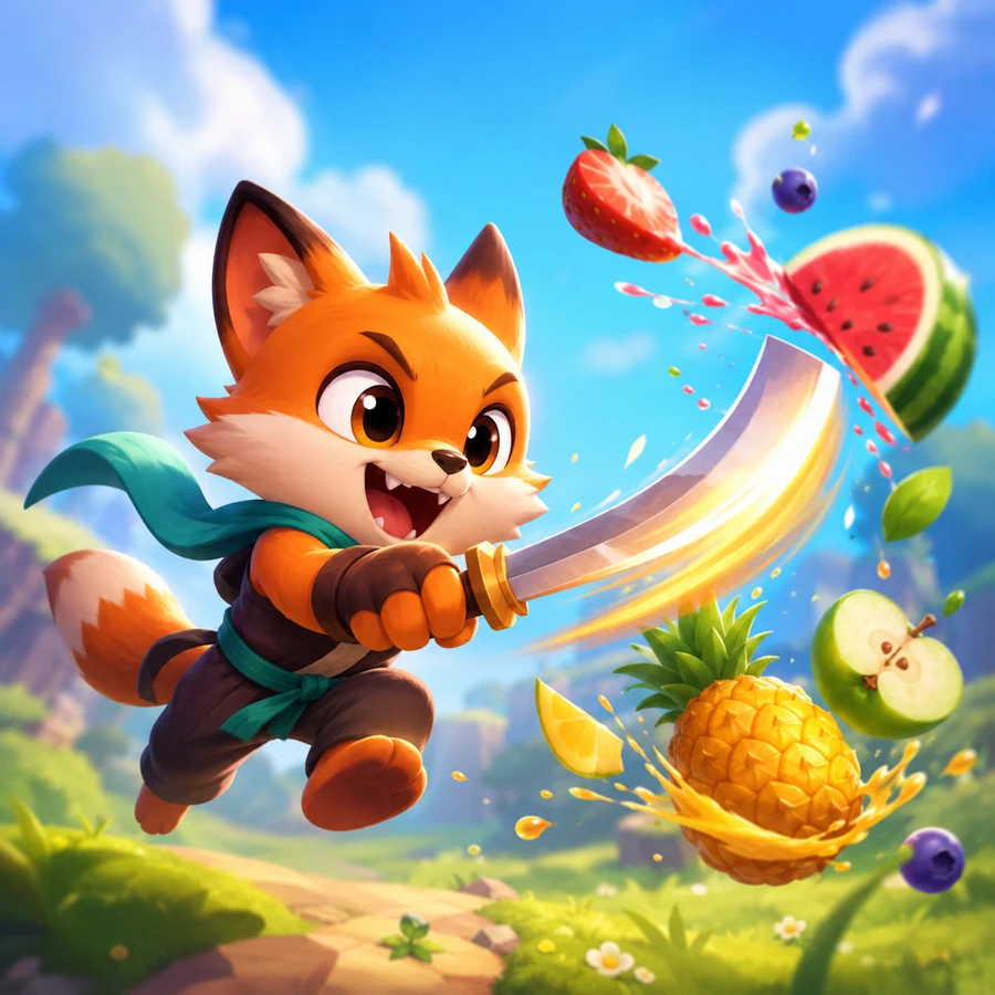 ภาพปกเกม นักหั่นผลไม้