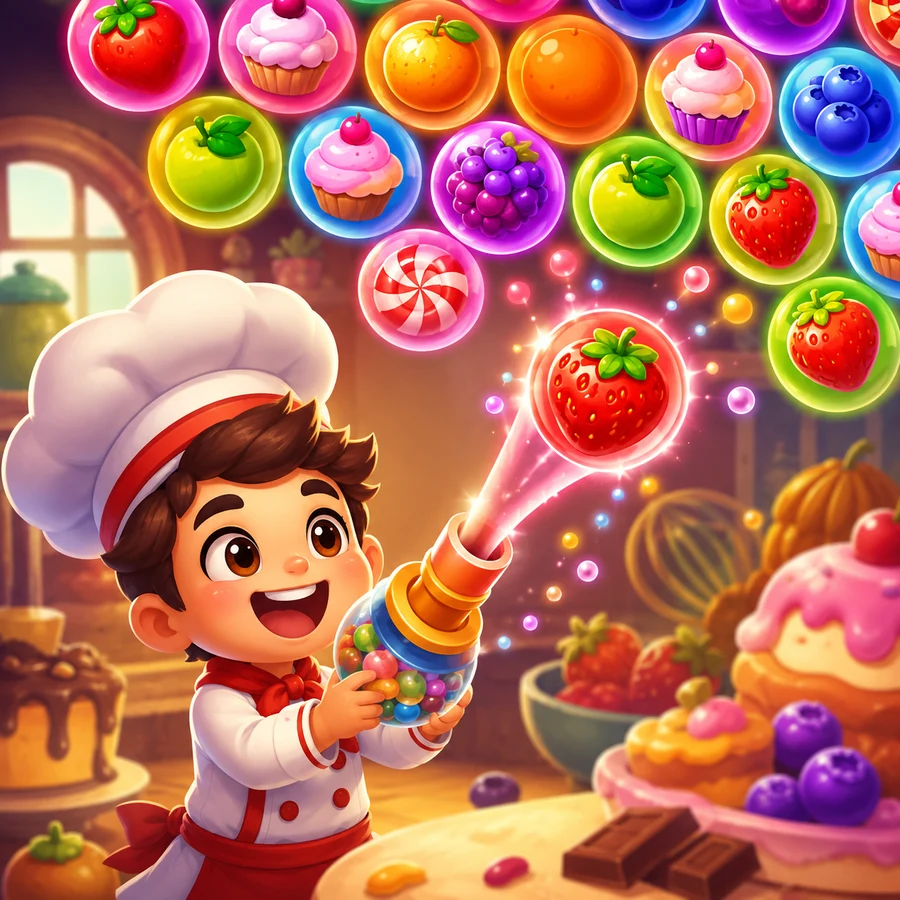 ภาพปกเกม เชฟหรรษายิงลูกบอล