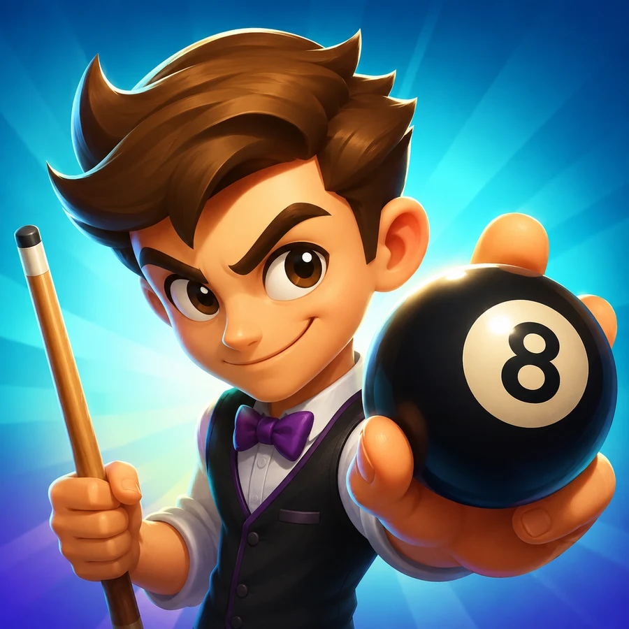 ภาพปกเกม สนุกเกอร์ พูล 8 ลูก