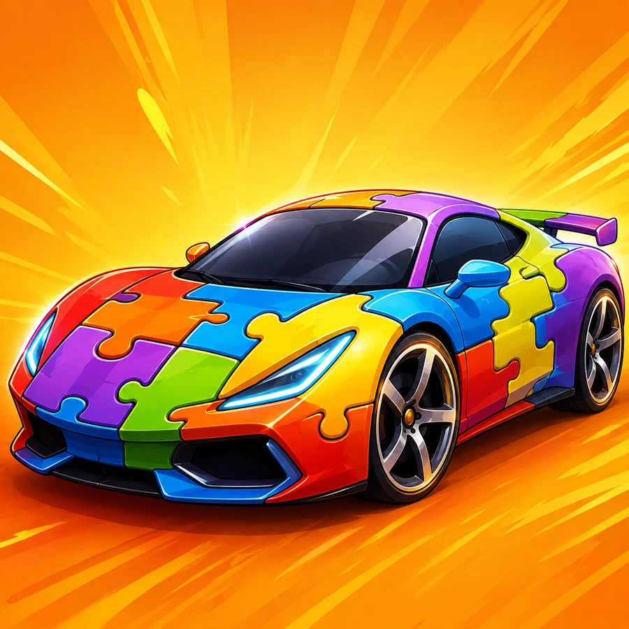 ภาพปกเกม ปริศนาภาพรถซูเปอร์คาร์